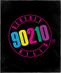 Beverly Hills 90210 Logo Super Soft And Cuddly Plush Fleece Throw Blanket 50" x 60" (127cm x152cm)