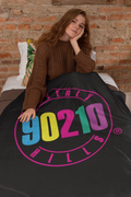 Beverly Hills 90210 Logo Super Soft And Cuddly Plush Fleece Throw Blanket 50" x 60" (127cm x152cm)