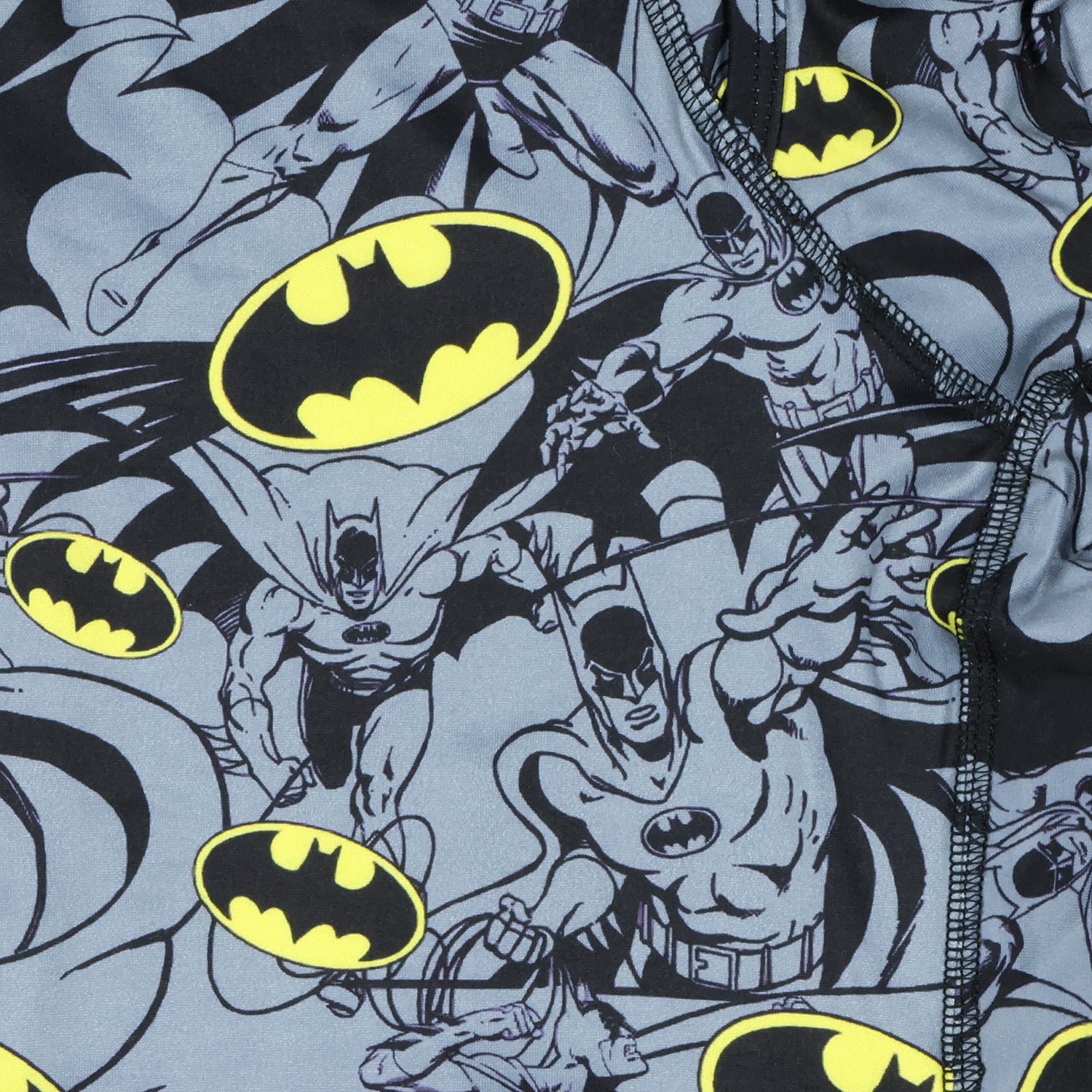 DC Comics Batman Boxers Men's Retro Bat Logo AOP Snug Fit Underwear
