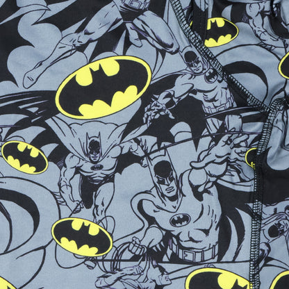 DC Comics Batman Boxers Men's Retro Bat Logo AOP Snug Fit Underwear