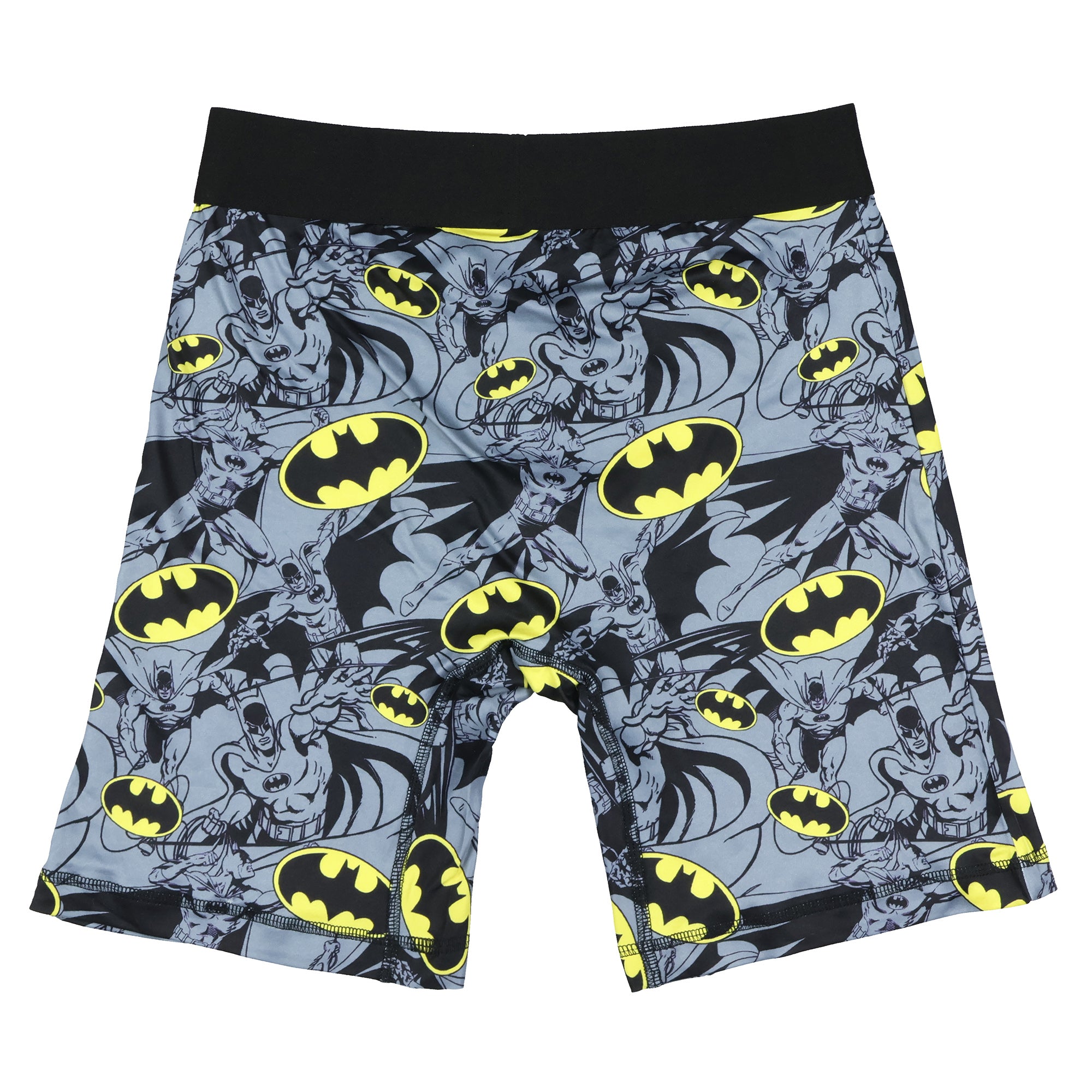 DC Comics Batman Boxers Men's Retro Bat Logo AOP Snug Fit Underwear