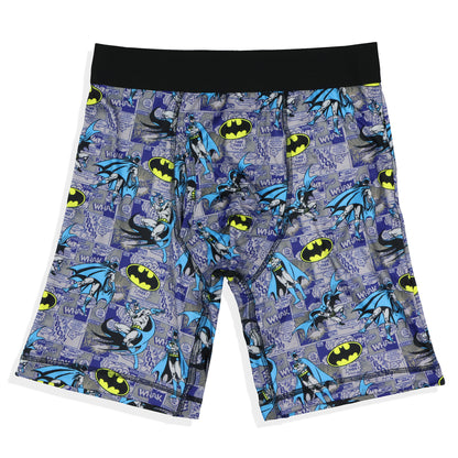 DC Comics Batman Boxer Briefs Men's Bat Symbol Comic Book Snug Fit Underwear