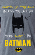DC Comics Mens' Batman Always Be Funny Character Sleep Pajama Set