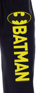 DC Comics Men's Batman Classic Bat Logo Sleep Jogger Pajama Pants