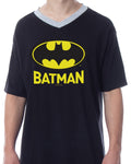 DC Comics Batman Mens' Bat Symbol Icon Nightgown Sleep Pajama Shirt