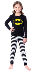 DC Comics Batman Classic Logo Tight Fit Cotton Matching Family Pajama Set For Unisex Kids (10)