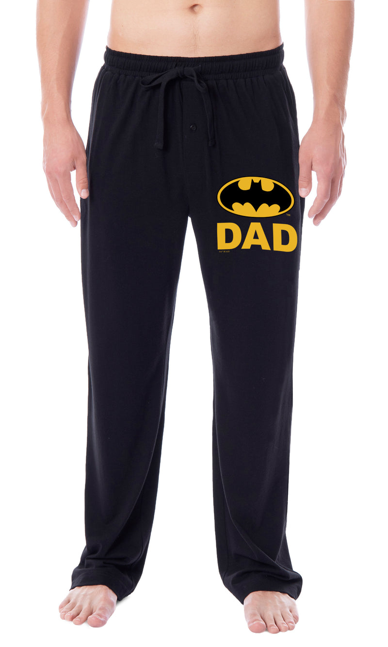 DC Comics Mens' Batman Character Father's Day Bat Dad Classic Sleep Pajama Pants