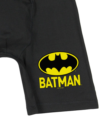Batman Men's Logo Design Long Leg Boxers Underwear