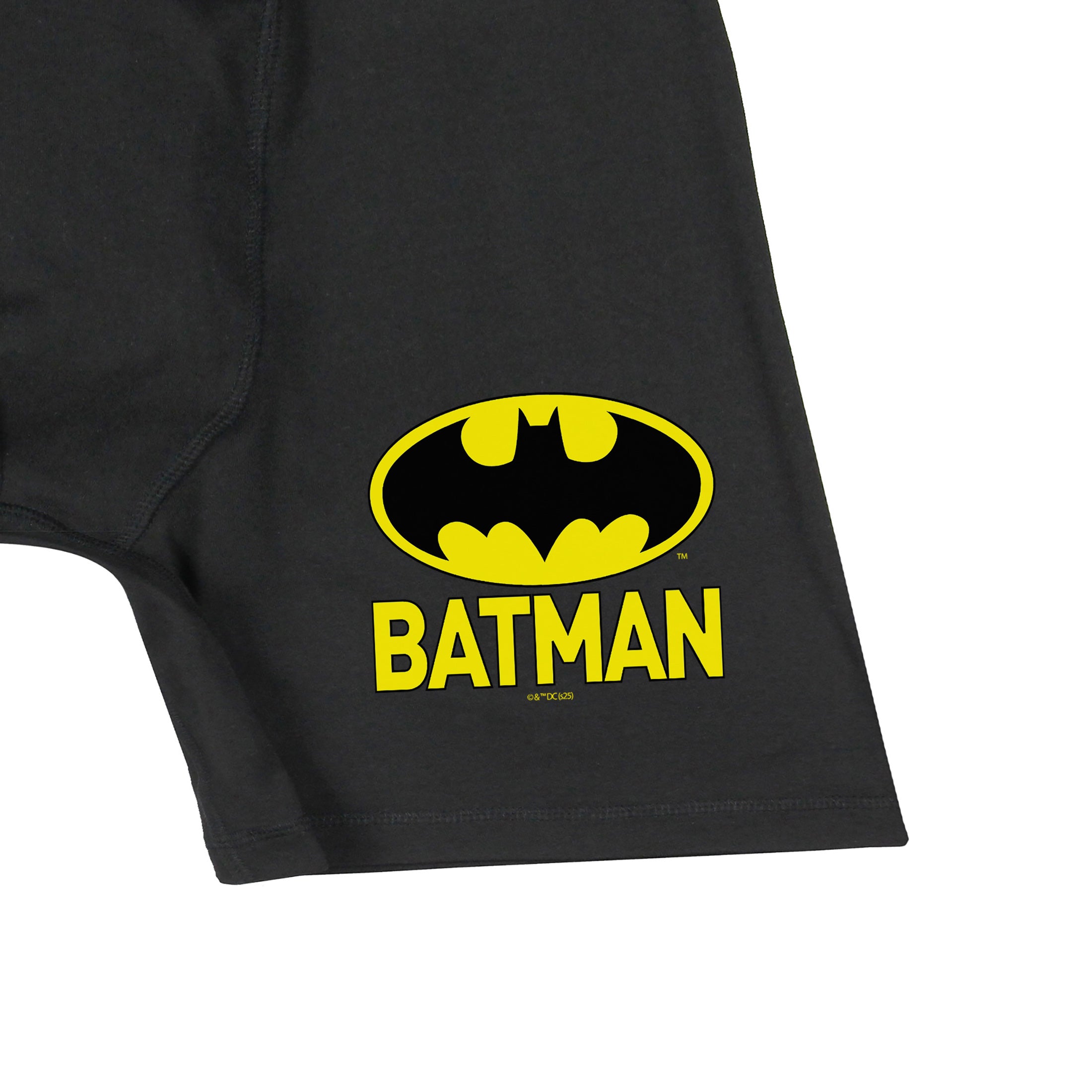 DC Comics Men's Batman Classic Logo Boxer Briefs Underwear Casual Lounge