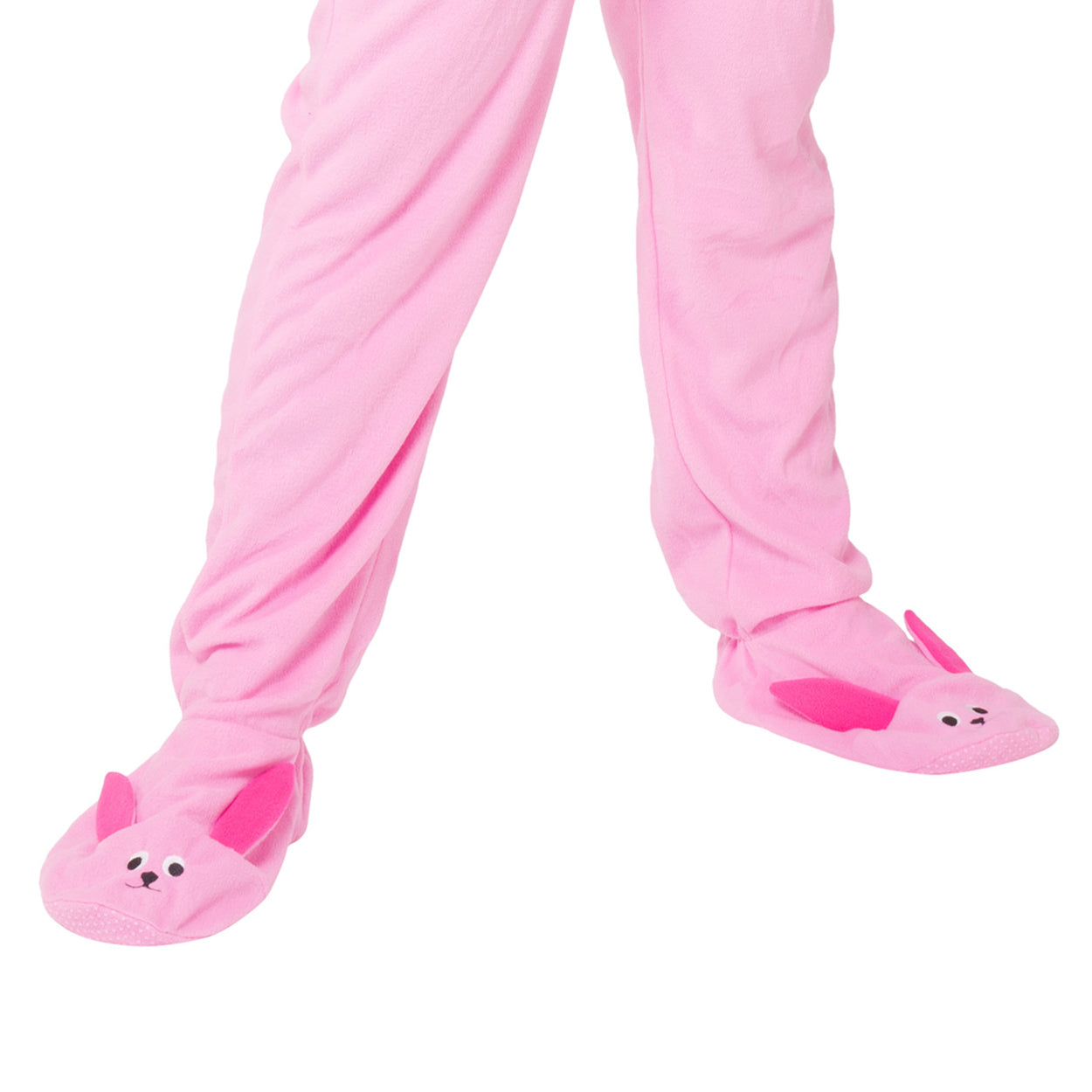 INTIMO A Christmas Story Men's Ralphie Deranged Pink Bunny Suit Hooded Costume Union Suit
