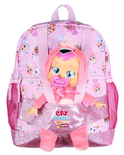 Cry Babies Magic Tears Characters Baby Doll Carrier Dual Compartment Backpack