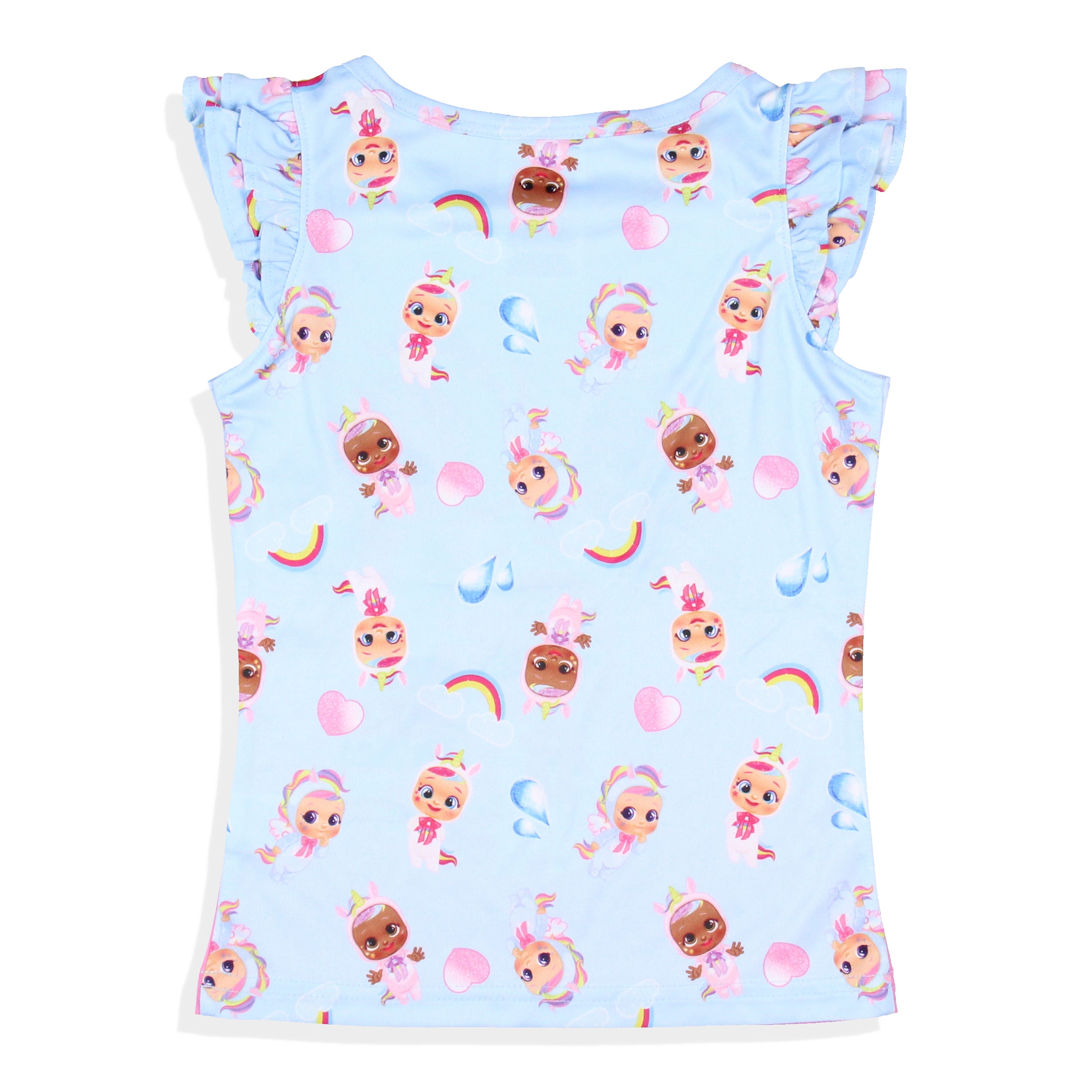 Cry Babies Magic Tears Fantasy Toddler Girls Pajama with Shorts 2 Piece Set