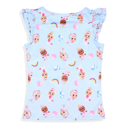 Cry Babies Magic Tears Fantasy Toddler Girls Pajama with Shorts 2 Piece Set
