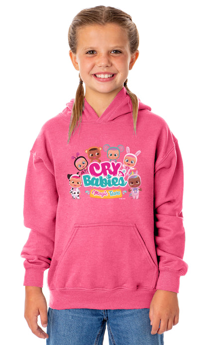 Cry Babies Magic Tears Girls' Child Pocket Sweatshirt Hoodie Pullover