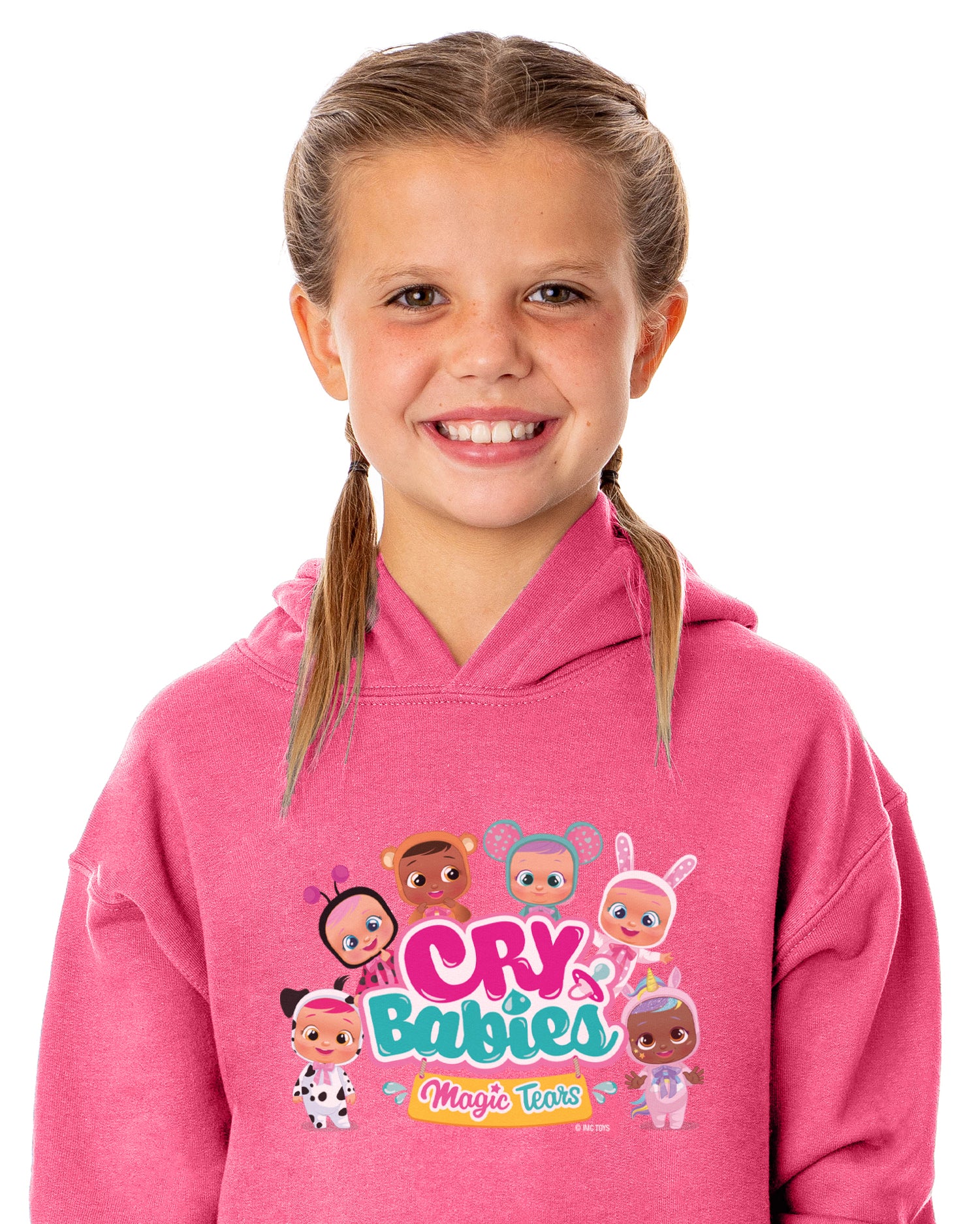 Cry Babies Magic Tears Girls' Child Pocket Sweatshirt Hoodie Pullover