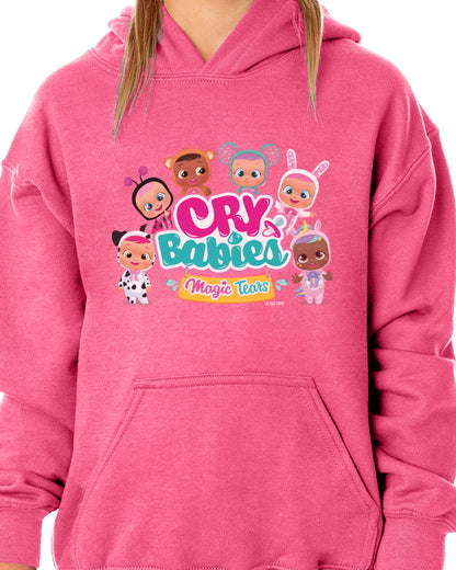 Cry Babies Magic Tears Girls' Child Pocket Sweatshirt Hoodie Pullover