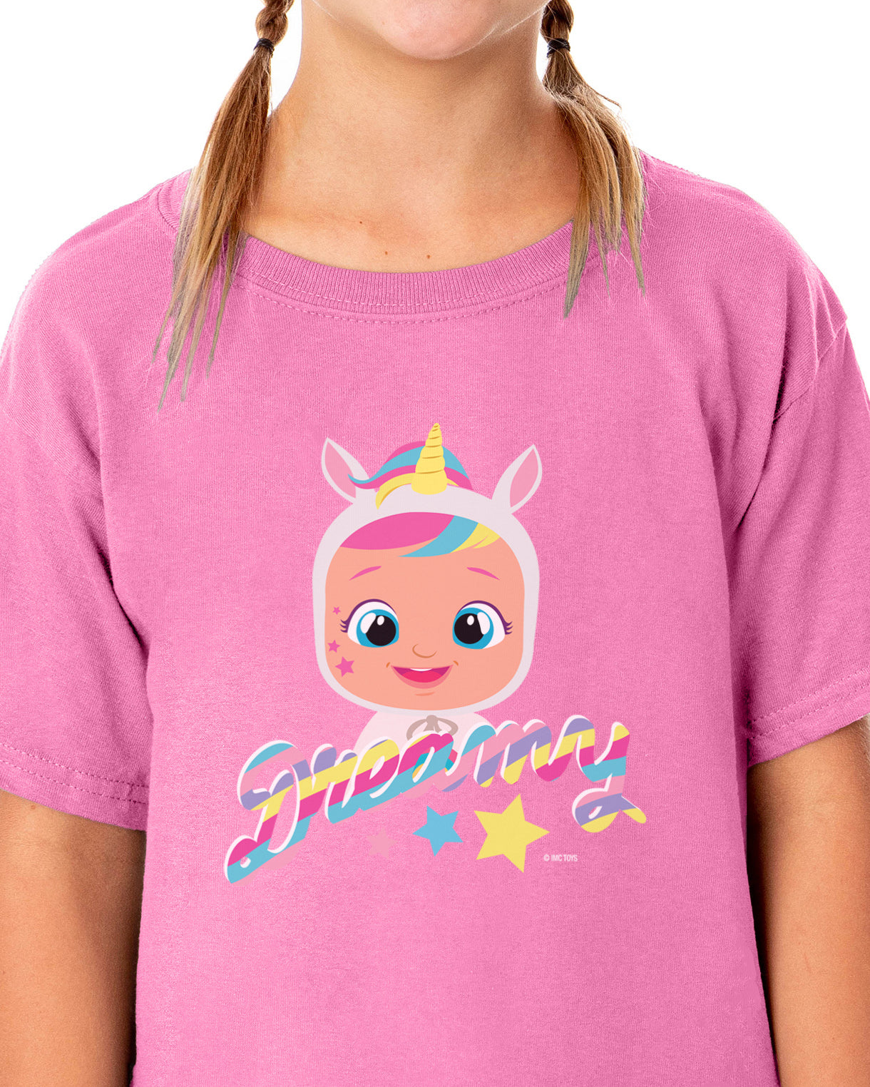 Cry Babies Magic Tears Girl's Dreamy Crewneck T-Shirt For Kids