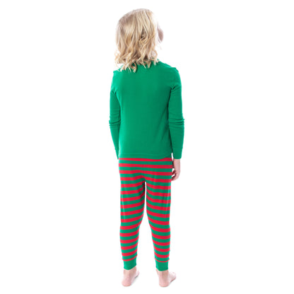 Chuck E. Cheese Christmas Merry Cheesemas 2 Piece Long Sleeve Family Pajama Set