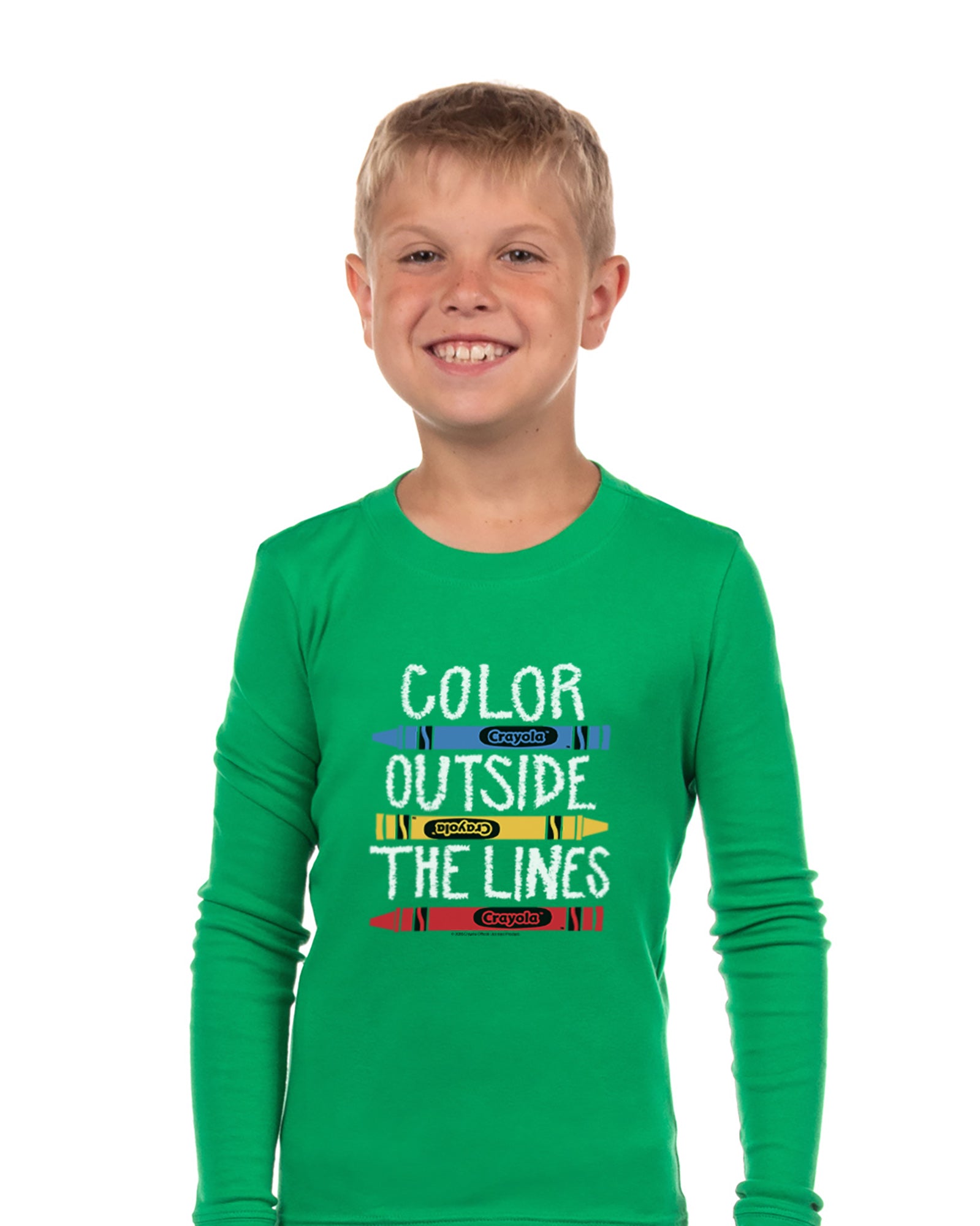 Crayola Crayons Pajamas Outside the Lines Tight Fit Sleep Set - Kids Toddler