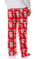 A Christmas Story Men's Leg Lamp Fra-Gee-Lay Tossed Sleep Pajama Pants For Adults