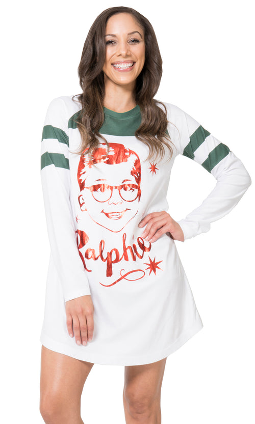 Christmas Story Womens Ralphie Nightgown