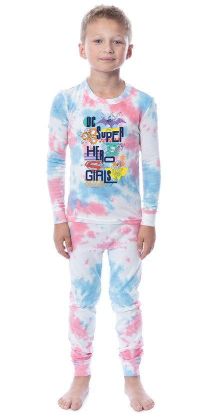 DC Comics Kids' Super Hero Girls 2 Piece Tight Fit Youth Pajama Set
