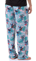 Disney Womens' Lilo And Stitch Tropical Paradise Beach Sleep Pajama Pants