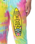 Lilo and Stitch Men's Surfboard Sleep Jogger Pajama Pants For Adults