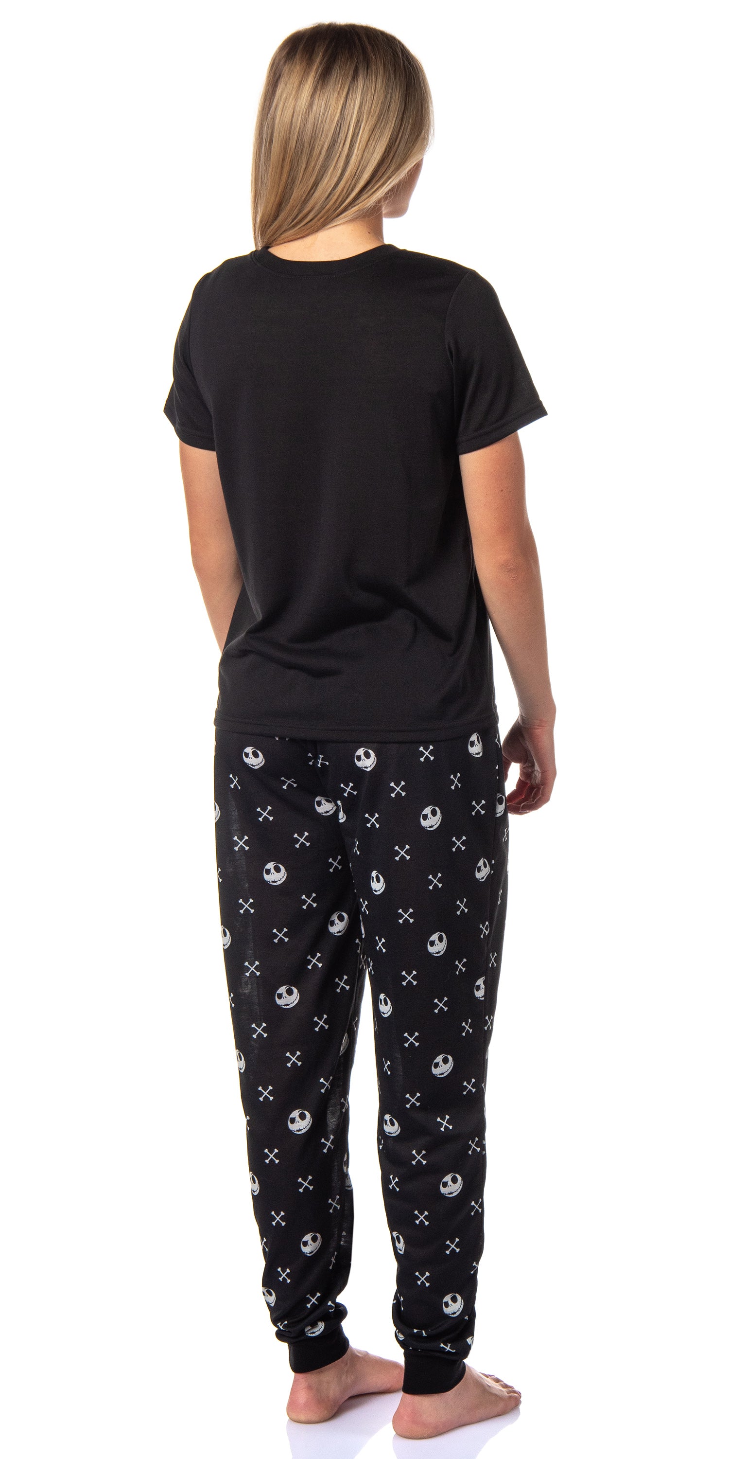 The Nightmare Before Christmas Women's Jack Skellington Jogger Pajama Set