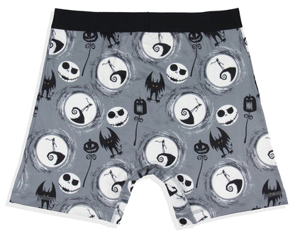 Disney Men's The Nightmare Before Christmas Jack Skellington Boxers Underwear Boxer Briefs