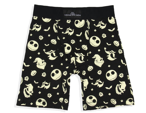 Disney Mens' The Nightmare Before Christmas Tag-Free Boxers Underwear Boxer Briefs For Adults