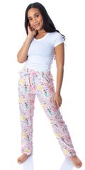 Disney Princess Women's Belle Cinderella Rapunzel Jasmine Aurora Silky Soft Sleepwear Pajama Pants