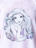 Disney Womens' Princess Ariel The Little Mermaid Sketch Pajama Set Short