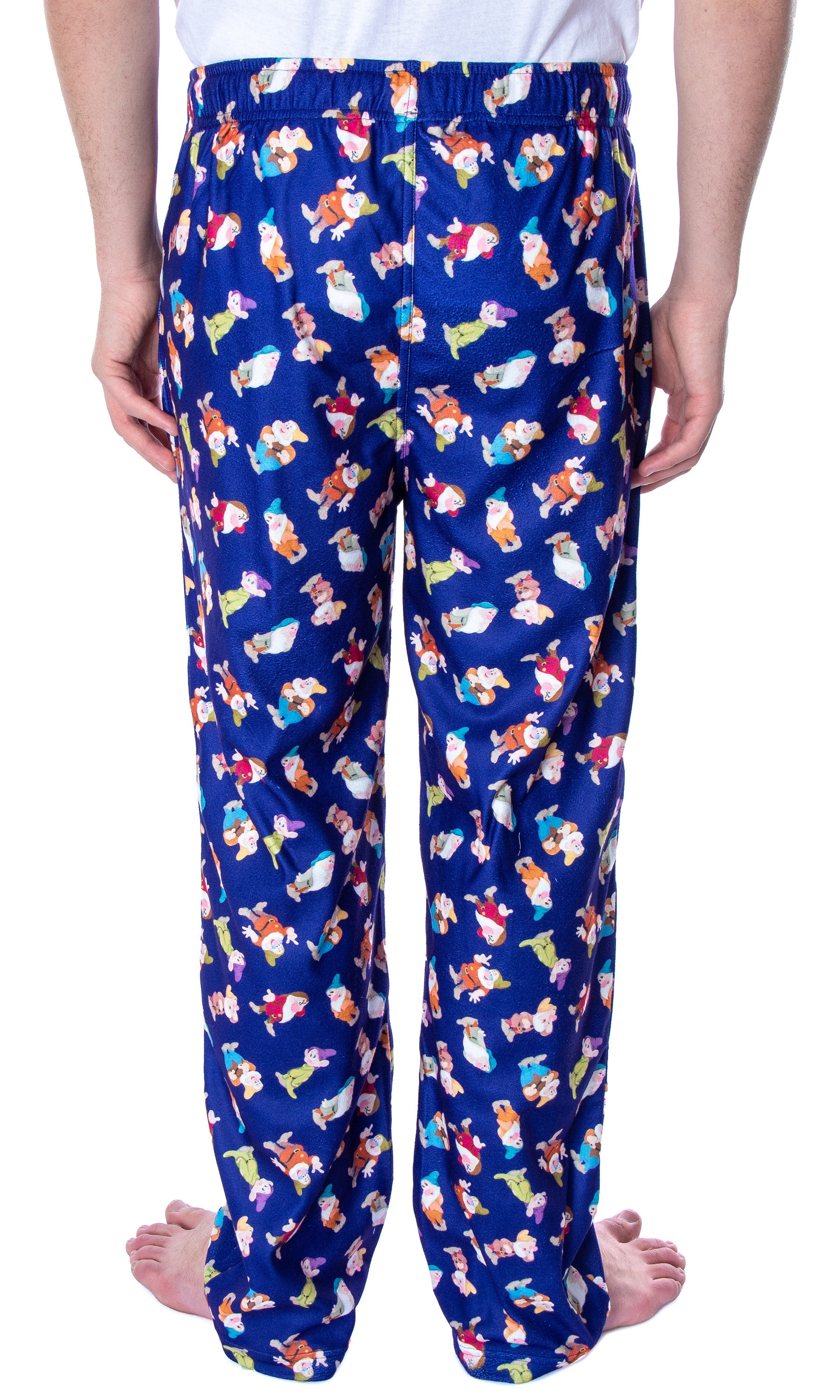 Disney Men's Snow White and The Seven Dwarfs Allover Dwarves Pajama Pants