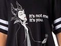Disney Womens Villains Varsity Football Tee Oversized Night Shirt Maleficent Nightgown