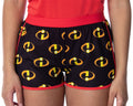 Disney Women's The Incredibles Logo Racerback Tank Top and Shorts Loungewear Pajama Set