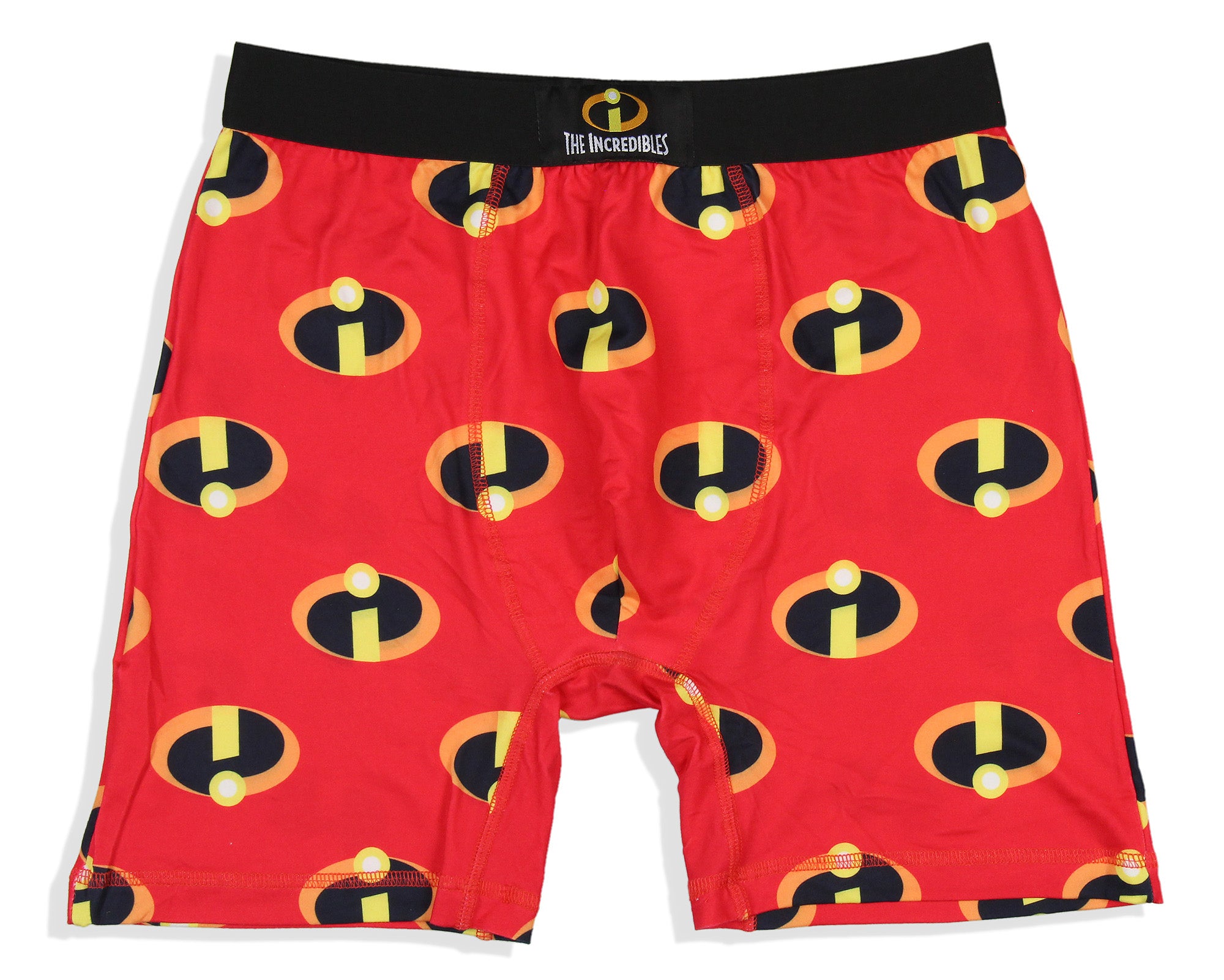 Disney Mens' 2 Pack The Incredibles Boxers Underwear Boxer Briefs