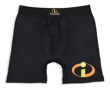 Disney Mens' 2 Pack The Incredibles Boxers Underwear Boxer Briefs