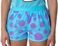 Disney Women's Monsters Inc. Sulley Racerback Tank Top and Shorts Loungewear Pajama Set