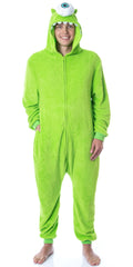 Disney Monsters Inc Adult Mike Wazowski Kigurumi Costume Union Suit Pajama