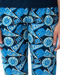 Disney Women's Monsters Inc. Monsters University 2 Piece Shirt And Pants Jogger Style Pajama Set