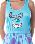 Disney Monsters Inc Womens Sulley Pajamas Nightgown Costume Dress