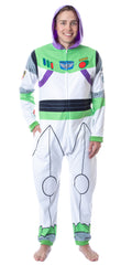 Disney Mens' Toy Story Buzz Lightyear Space Ranger Costume Pajama Union Suit