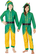 Elf The Movie Matching Family Pajama Sets Onesie One-Piece Costume Union Suits