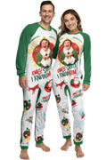 Elf The Movie Men's OMG Santa! I Know Him! One-Piece Sleeper Pajama Union Suit