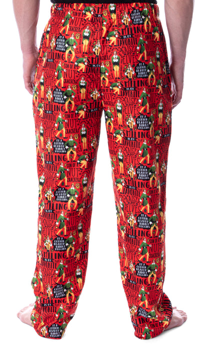Elf The Movie Men's Cotton Headed Ninny Muggins Loungewear Pajama Pants (MD)