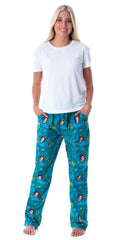 Elf The Movie Men's Son Of A Nut Cracker Allover Holiday Christmas Film Loungewear Pajama Pants
