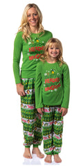 Elf The Movie Womens' and Girl's Film Cotton-Headed Ninny-Muggins Jogger Pajama Set