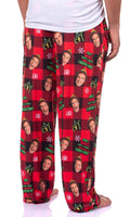 Elf The Movie Men's Santa's Coming! Christmas Tossed Sleep Pajama Pants For Adults