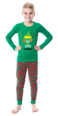 Elf The Movie Film Christmas Raised By Elves Character Sleep Tight Fit Family Pajama Set